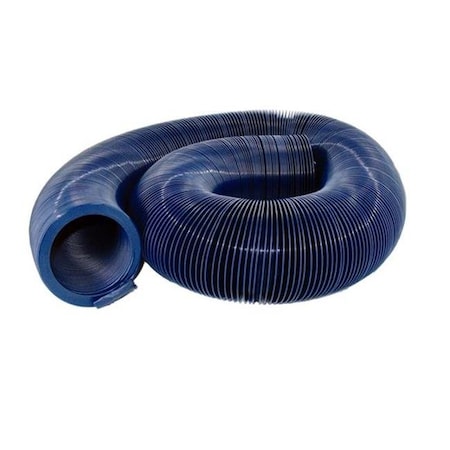 Valterra LLC D040048 3 In. X 20 Ft. Ft. Quick Drain Sewer Hose; Blue V46-D040048